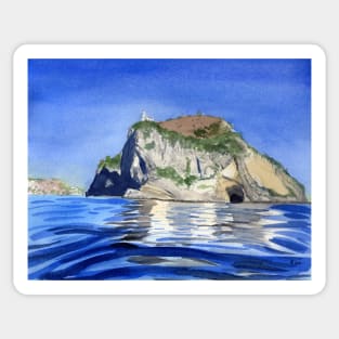 Lighthouse in Campania Sticker